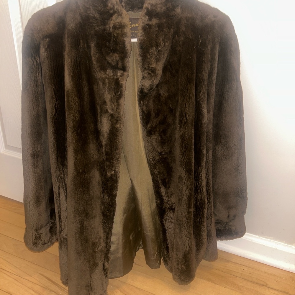Luxurious Brown Fur Coat